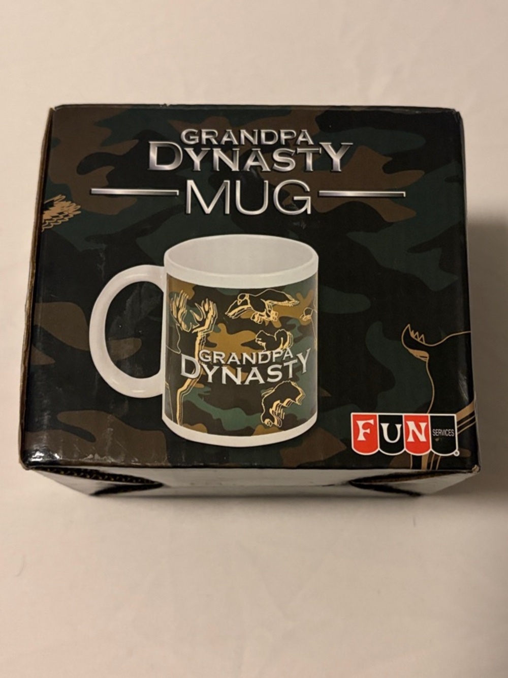 Grandpa Dynasty Mug - Camouflage Ceramic Coffee Cup